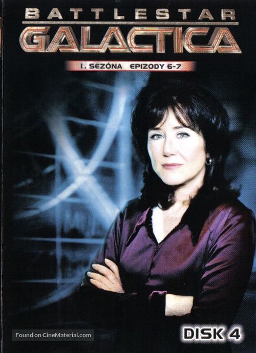 &quot;Battlestar Galactica&quot; - Czech DVD movie cover