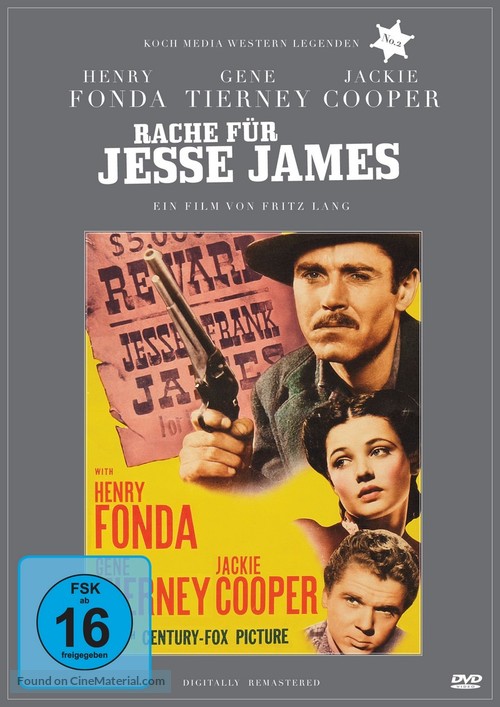 The Return of Frank James - German Movie Cover