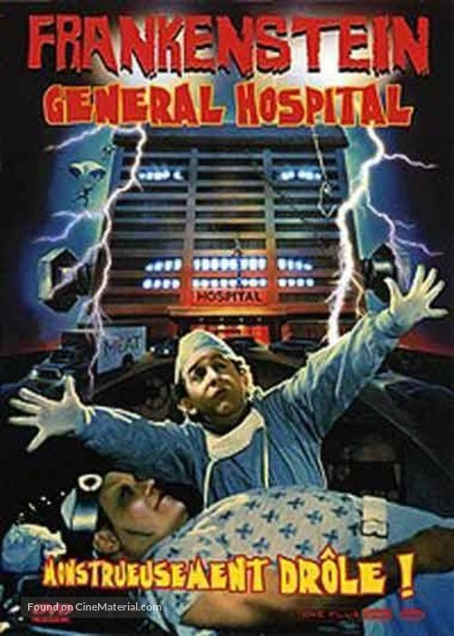 Frankenstein General Hospital - French Movie Cover