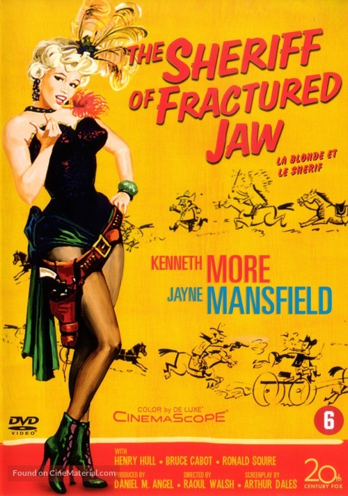 The Sheriff of Fractured Jaw - Dutch DVD movie cover