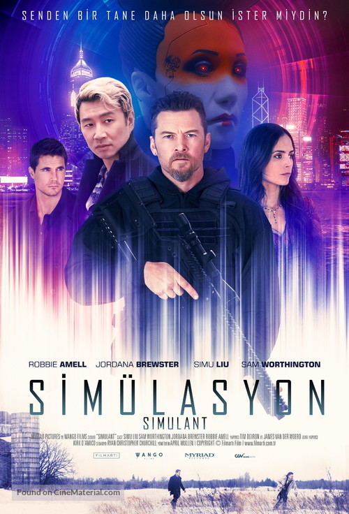 Simulant - Turkish Movie Poster