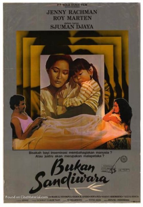 Bukan sandiwara - Indonesian Movie Poster