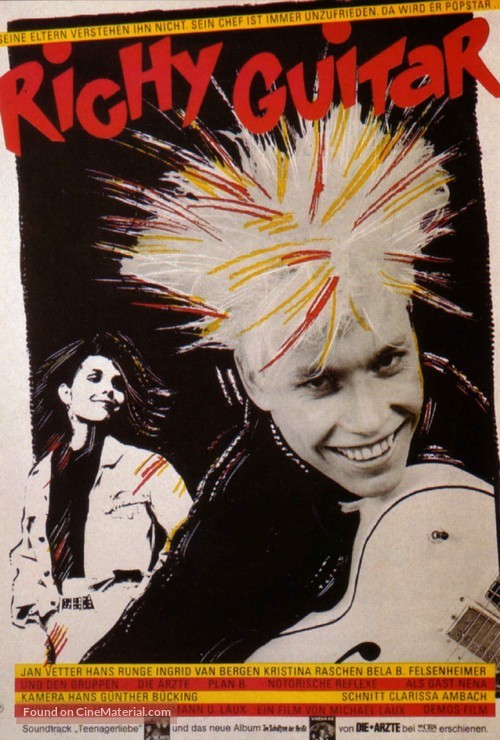 Richy Guitar - German Movie Poster