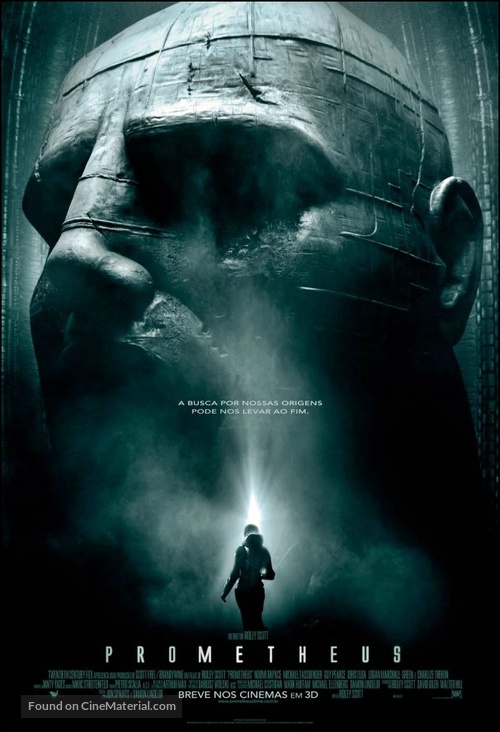 Prometheus - Brazilian Movie Poster