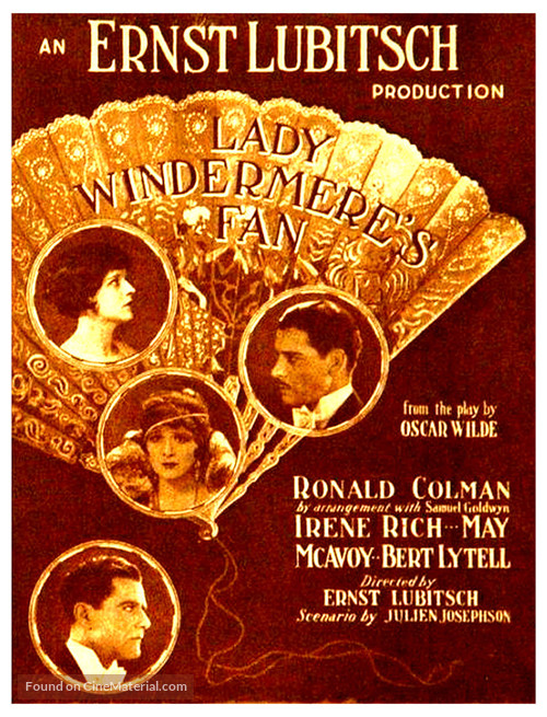 Lady Windermere&#039;s Fan - Movie Poster