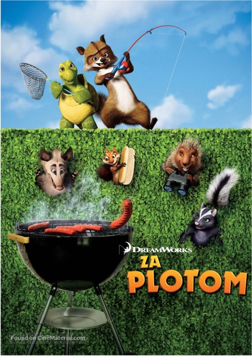 Over the Hedge - Czech Movie Poster