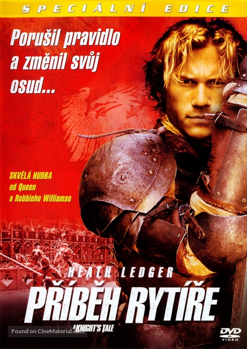 A Knight&#039;s Tale - Czech DVD movie cover