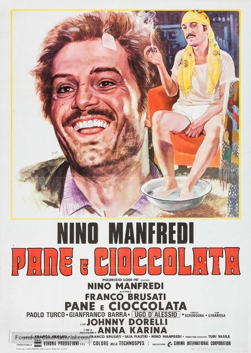 Pane e cioccolata - Italian Movie Poster