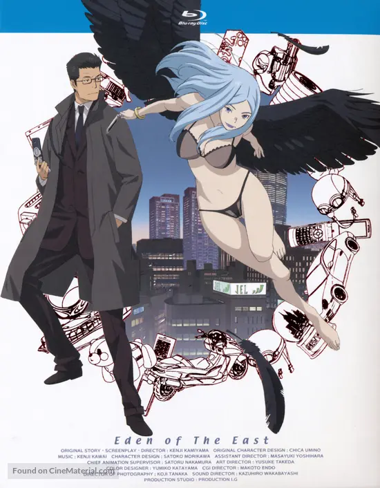 Download Higashi No Eden 2009 Japanese Movie Cover Desktop Wallpaper Wallpaper Higashi No Eden 2009 Japanese Movie Cover For Android Free