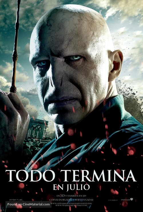 Harry Potter and the Deathly Hallows - Part 2 - Mexican Movie Poster