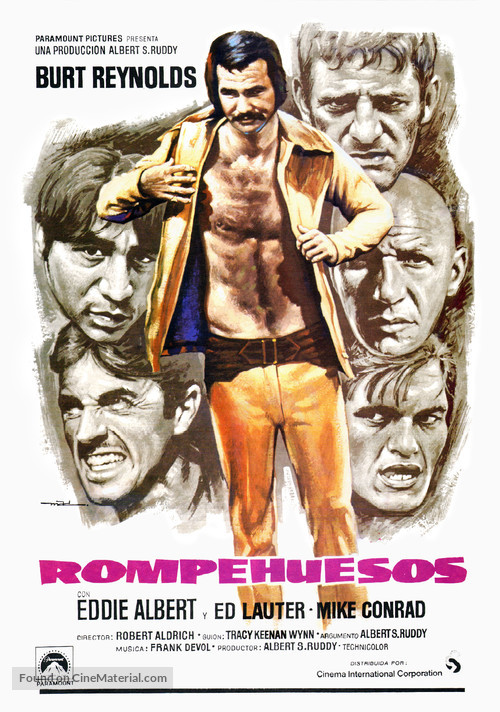 The Longest Yard - Spanish Movie Poster