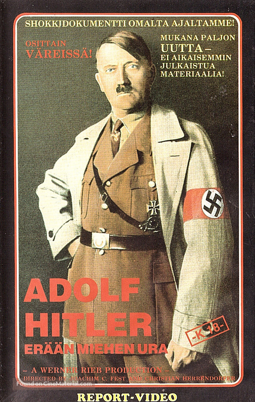 Hitler - eine Karriere - Finnish Movie Cover