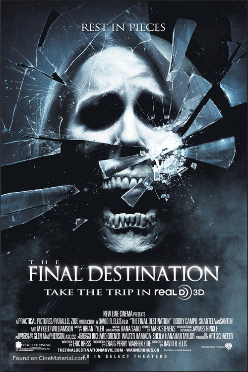 The Final Destination - Swiss Movie Poster