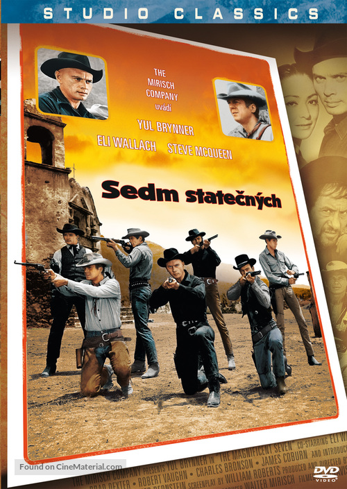 The Magnificent Seven - Czech DVD movie cover