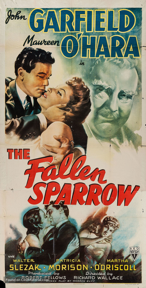 The Fallen Sparrow - Movie Poster