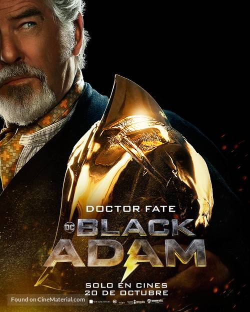 Black Adam - Colombian Movie Poster