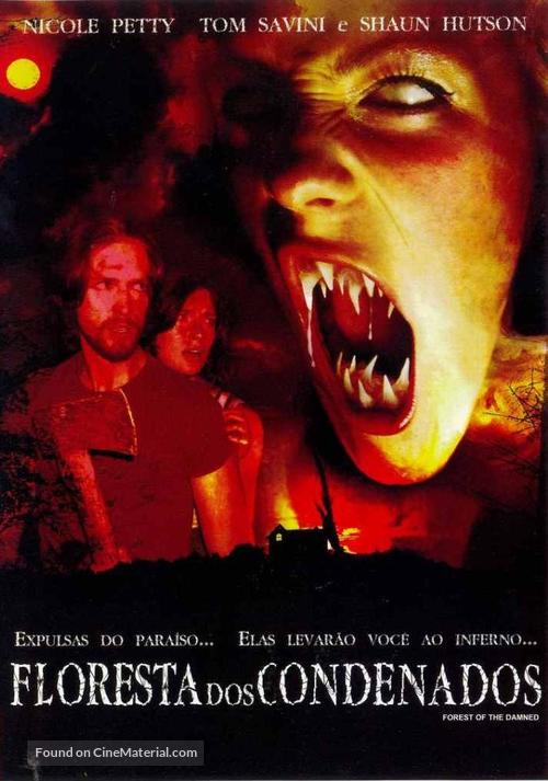 Forest of the Damned - Brazilian Movie Poster