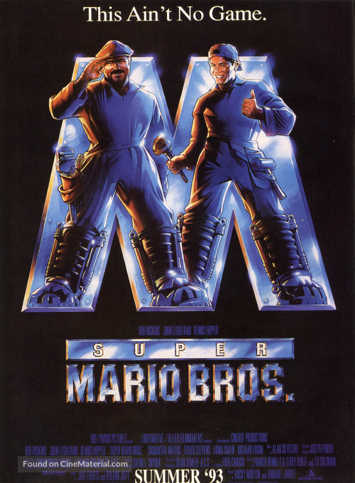 Super Mario Bros. - Advance movie poster