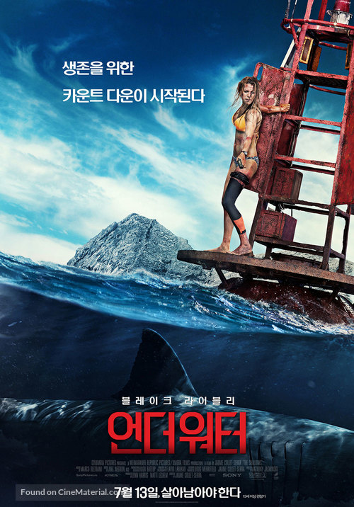 The Shallows - South Korean Movie Poster