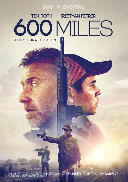 600 Millas - DVD movie cover