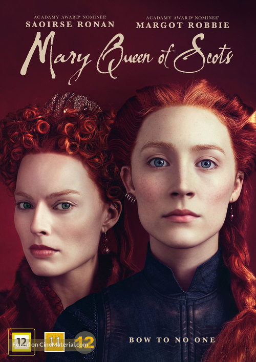 Mary Queen of Scots - Danish DVD movie cover