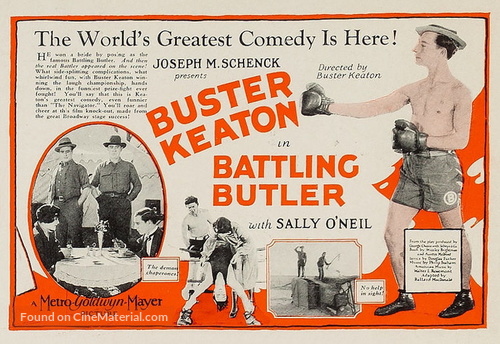 Battling Butler - poster