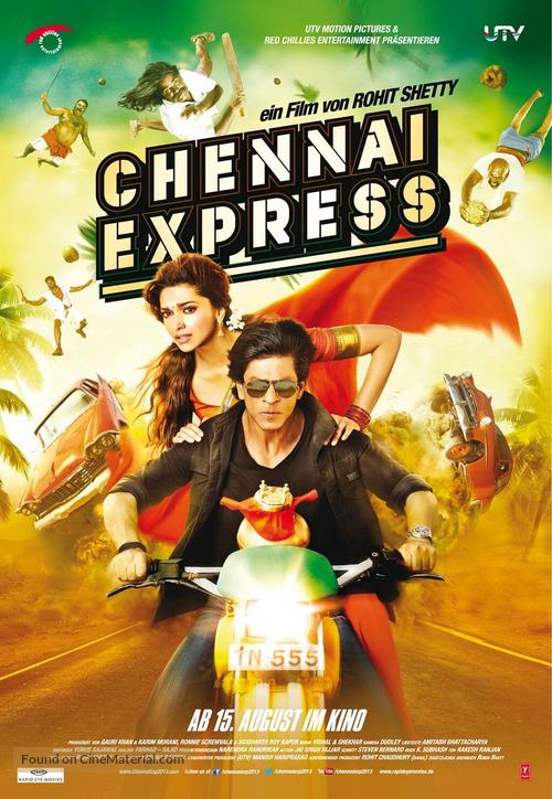 Chennai Express - German Movie Poster