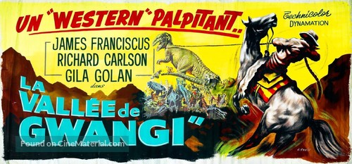 The Valley of Gwangi - French Movie Poster