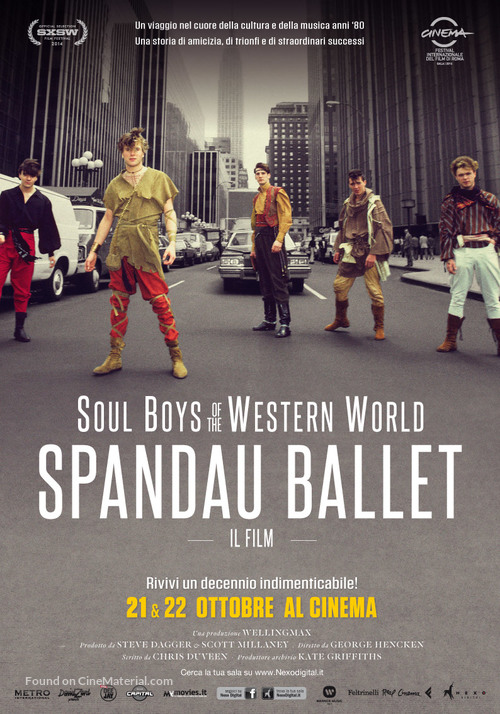 Soul Boys of the Western World - Italian Movie Poster