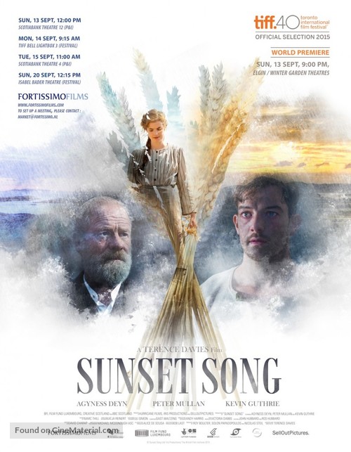 Sunset Song - Canadian Movie Poster
