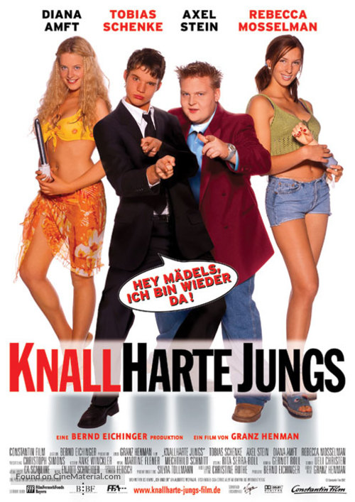 Knallharte Jungs - German Movie Poster