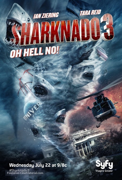 Sharknado 3 - Movie Poster