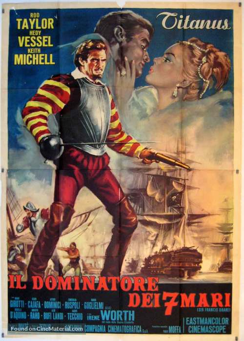 Dominatore dei sette mari, Il - Italian Movie Poster