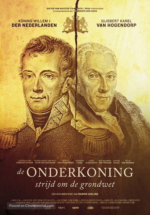 De onderkoning: strijd om de grondwet - Dutch Movie Poster