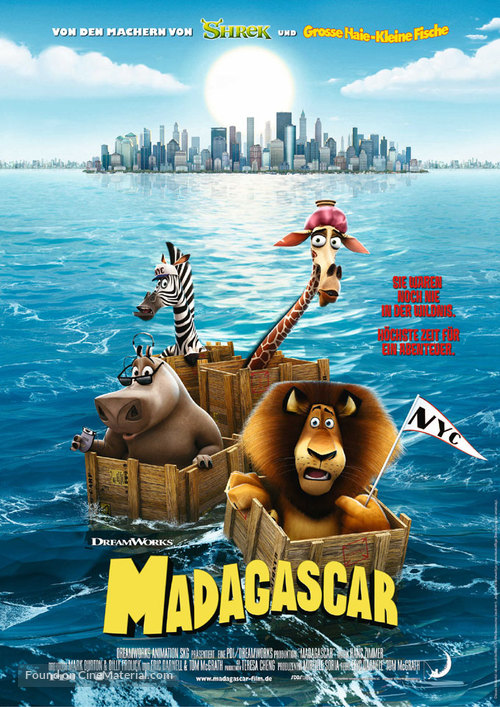 Madagascar - German Movie Poster