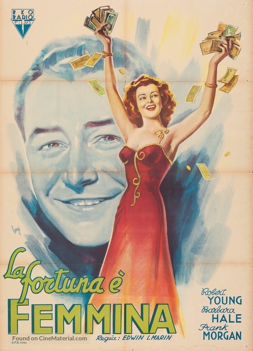 Lady Luck - Italian Movie Poster