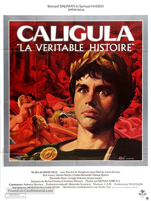 Caligola: La storia mai raccontata - French Movie Cover