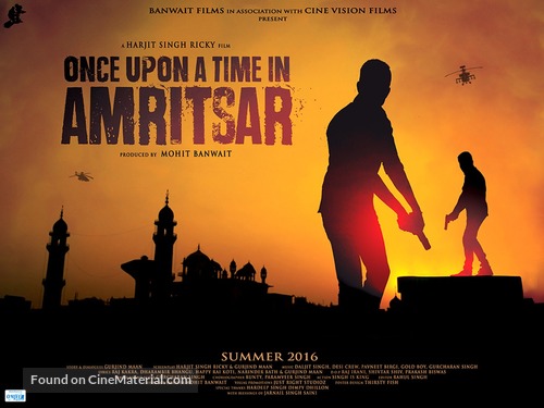 Once Upon a Time in Amritsar - Indian Movie Poster