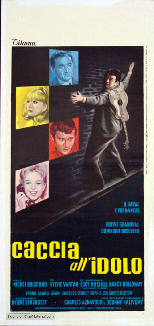 Cherchez l&#039;idole - Italian Movie Poster