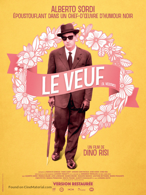 Il vedovo - French Movie Poster
