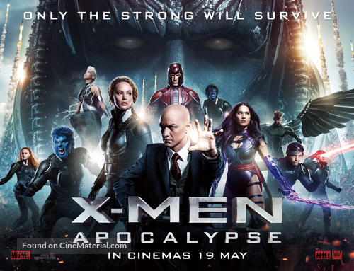 X-Men: Apocalypse - British Movie Poster