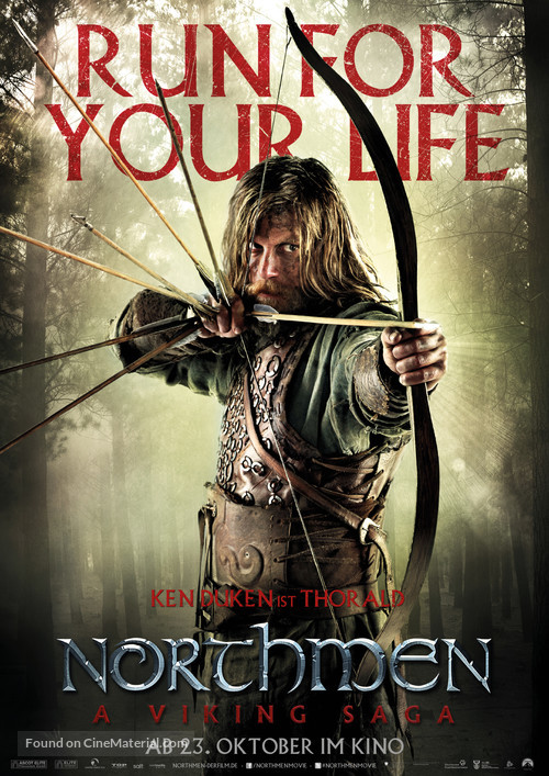 Northmen: A Viking Saga - German Movie Poster