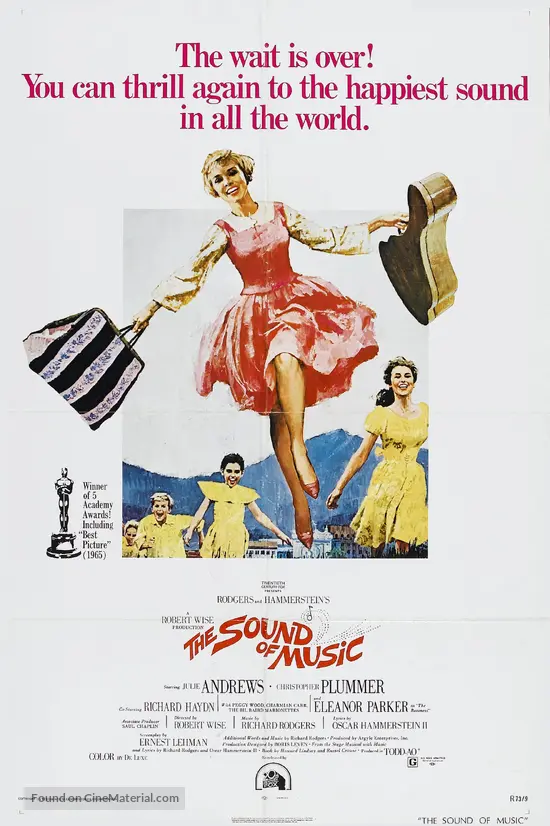 The Sound of Music - Re-release movie poster