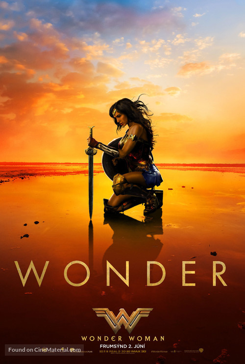 Wonder Woman - Icelandic Movie Poster