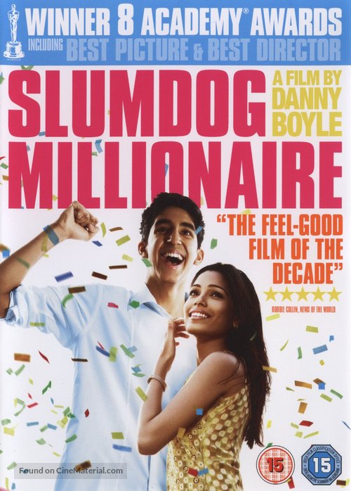 Slumdog Millionaire - British DVD movie cover