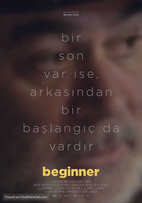 Beginner - Turkish Movie Poster