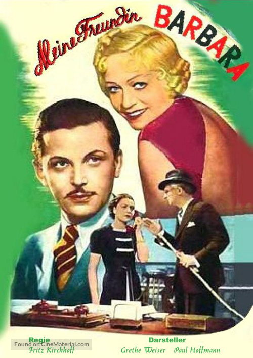 Meine Freundin Barbara - German Movie Poster