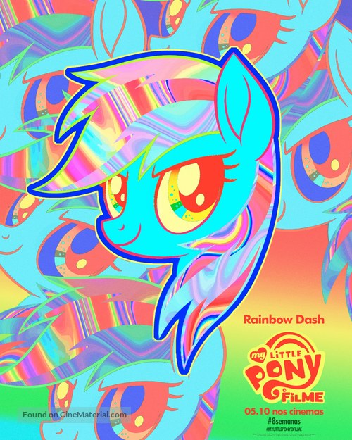 My Little Pony : The Movie - Brazilian Movie Poster