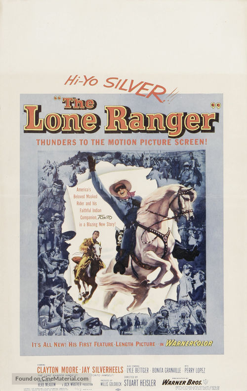 The Lone Ranger - Movie Poster