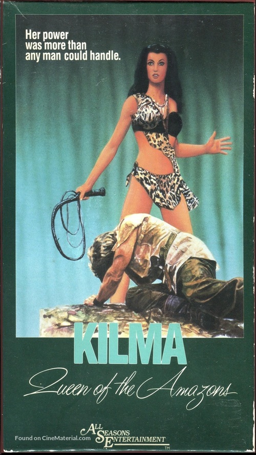Kilma, reina de las amazonas - VHS movie cover